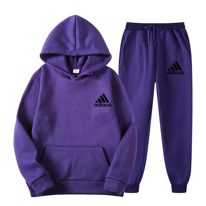 2026 Autumn/Winter hoodie set for men, a fashionable and casual jogging sportswear set