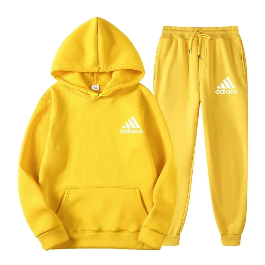 2026 Autumn/Winter hoodie set for men, a fashionable and casual jogging sportswear set