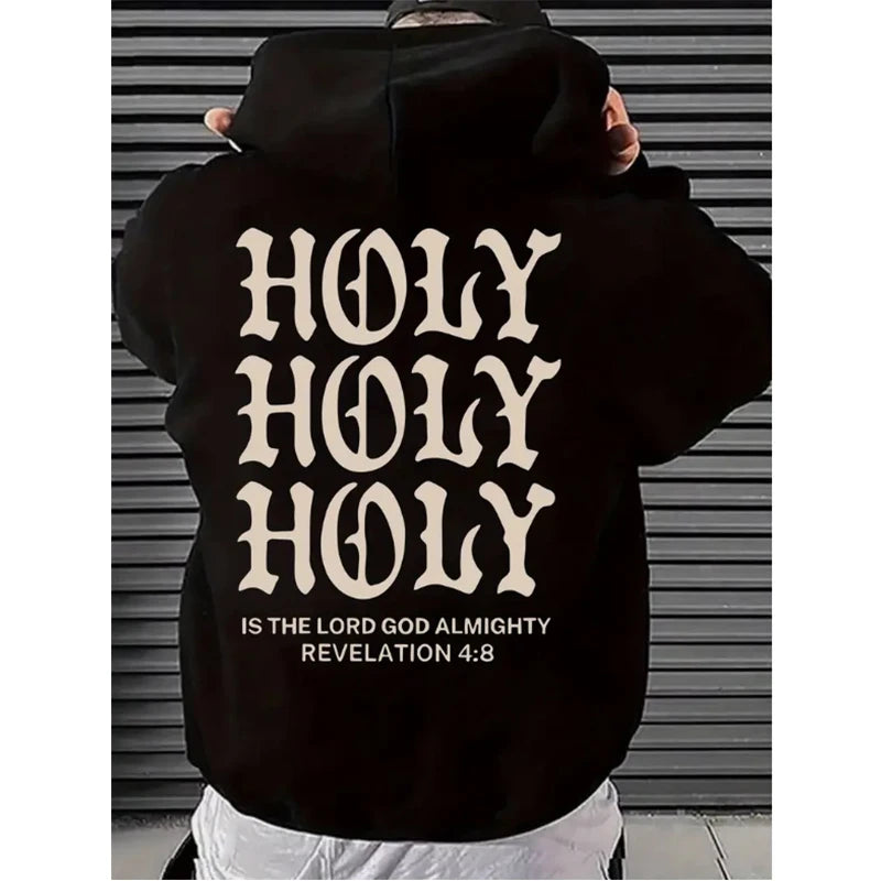 Hoodie for Men, Street wear, Holy Religious Inspiration