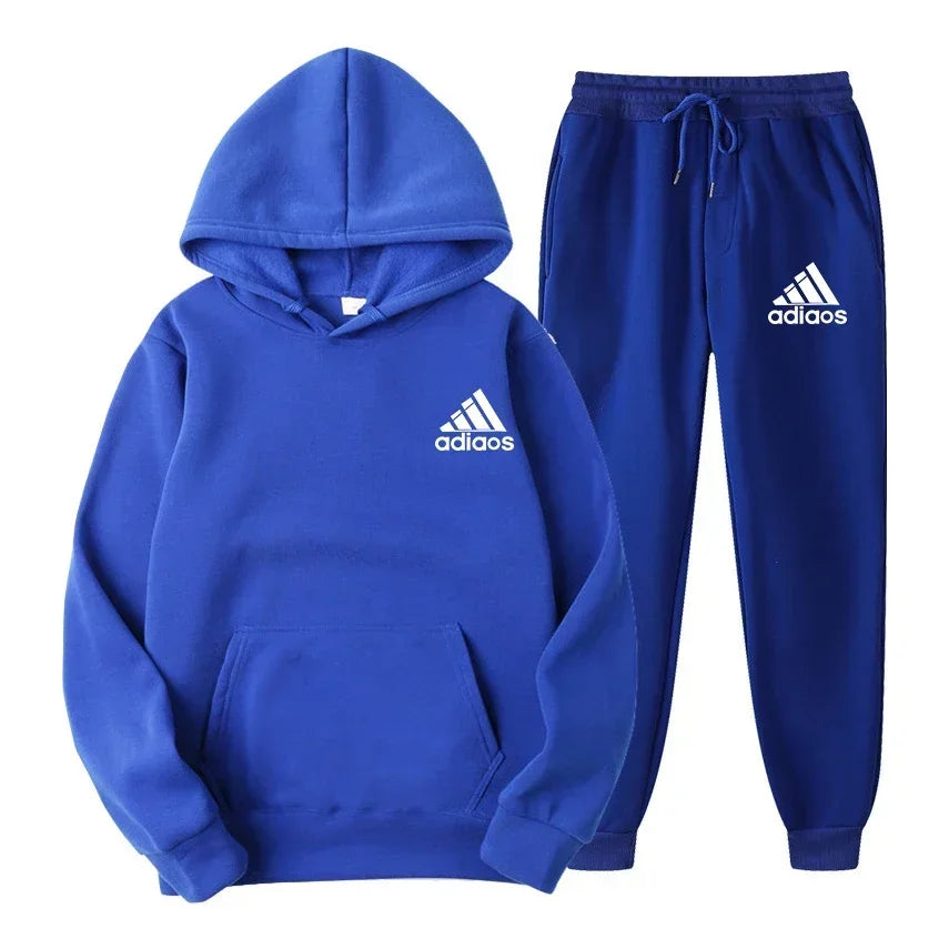 2026 Autumn/Winter hoodie set for men, a fashionable and casual jogging sportswear set
