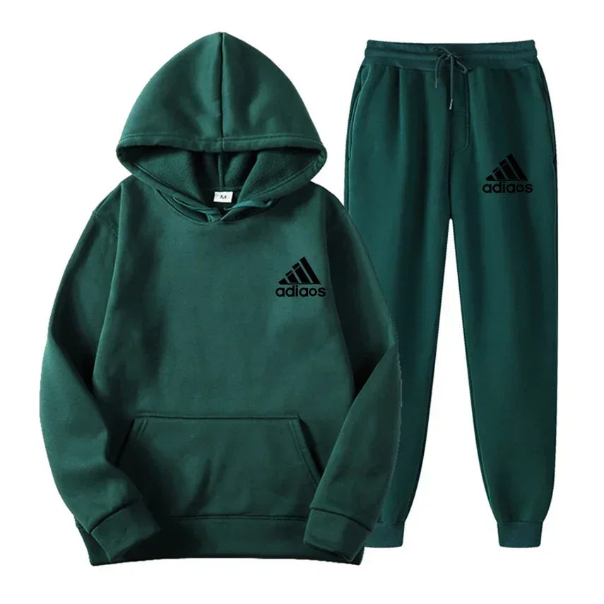 2026 Autumn/Winter hoodie set for men, a fashionable and casual jogging sportswear set