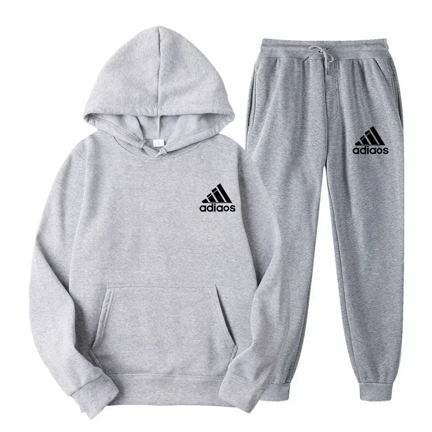 2026 Autumn/Winter hoodie set for men, a fashionable and casual jogging sportswear set